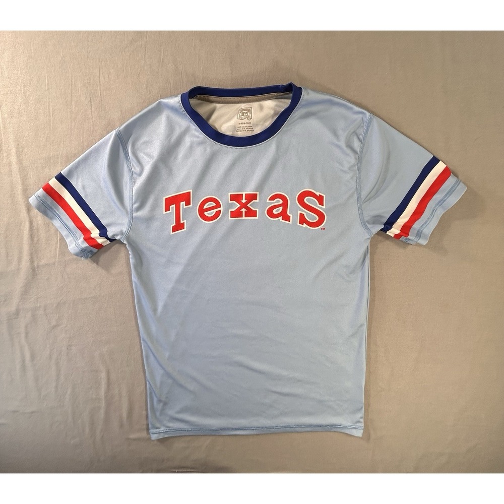 Cooperstown Collection Texas Rangers Seager #5 jersey Shirt Youth Medium